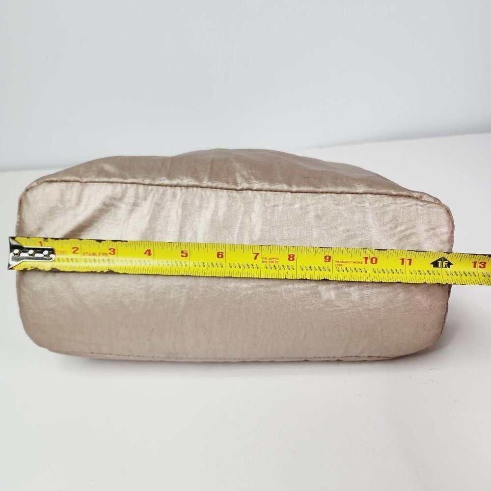 Kipling Elysia Metallic Shoulder Bag Rose Gold Strap‎ Zipper Medium Travel - Picture 11 of 15